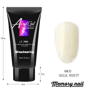 Poly Gel (30ml) โพลีเจล สำหรับต่อเล็บ (((หลอดใหญ่)))
