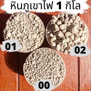 หินภูเขาไฟ เบอร์ 00, 01, 02 หินภูเขาไฟพัมมิส วัสดุกรอง วัสดุปลูก หินโรยหน้า