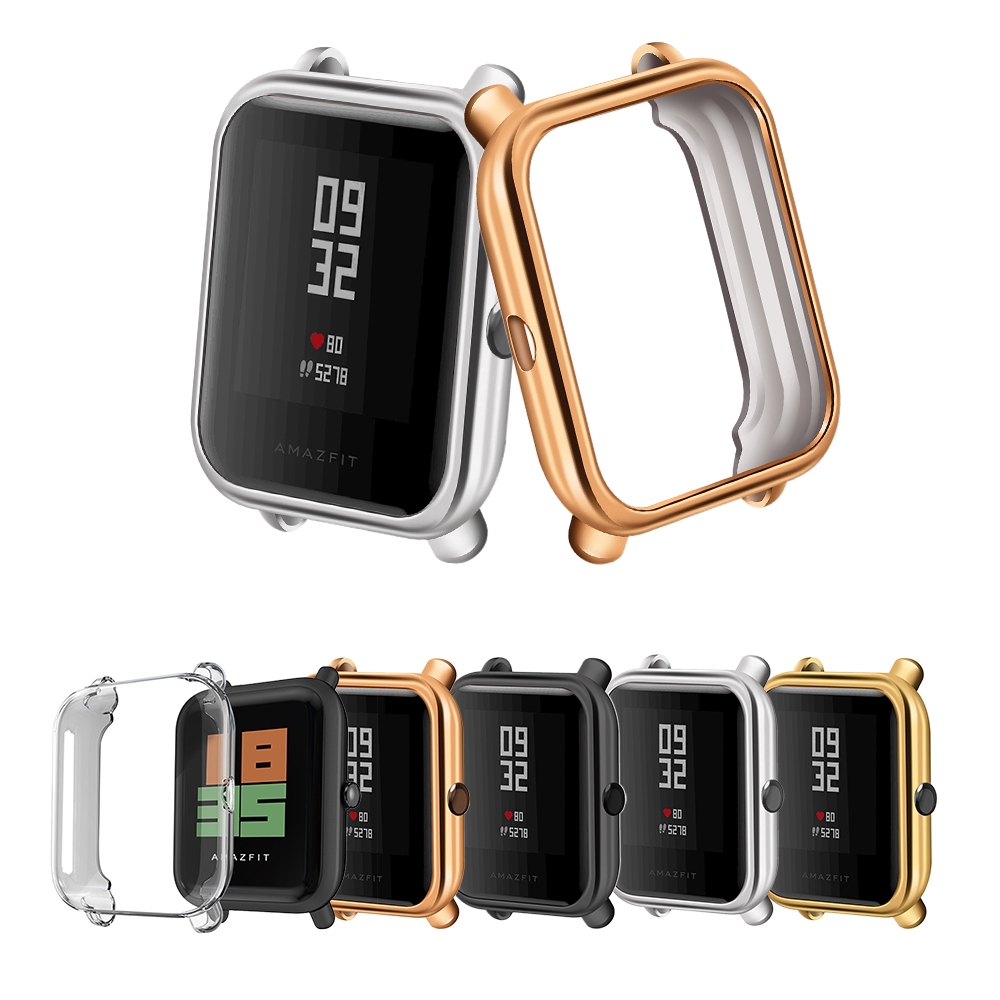 ใหม่ ! ! ! เคสนิ่มไฟฟ้าสําหรับ Huami Amazfit Bip Lite Youth /1S /U /U Pro / GTS 2 mini