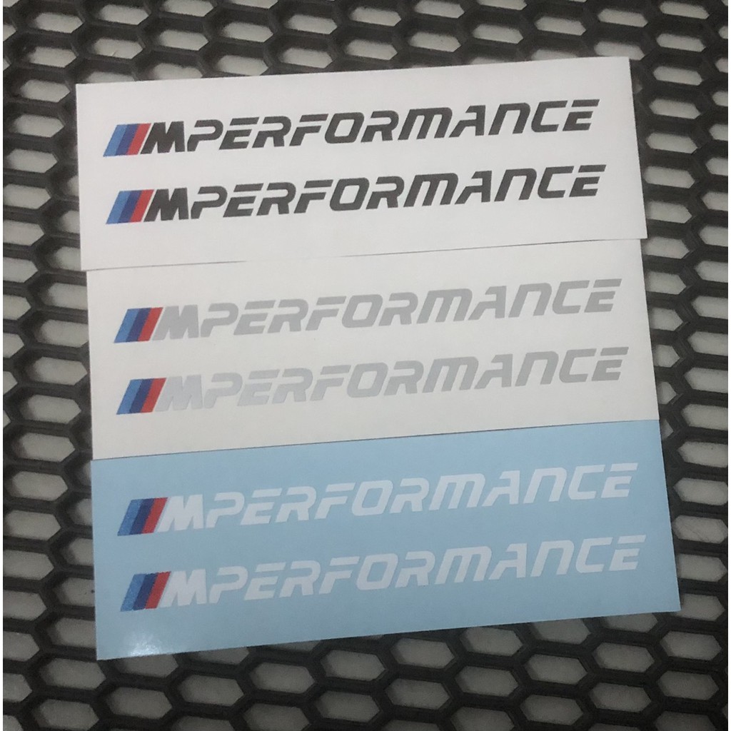 สติกเกอร์ไดคัท M PERFORMANCE  [Oracal651]  สติกเกอร์แต่งรถยนต์ มอเตอร์ไซค์