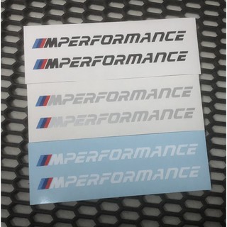 สติกเกอร์ไดคัท M PERFORMANCE   สติกเกอร์แต่งรถ สติกเกอร์ Oracal