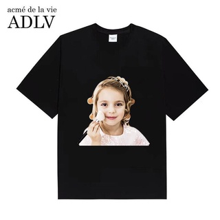 4612 av เสื้อยืดคู่รัก แฟชั่น สําหรับผู้หญิง ผู้ชาย adlv แต่งหน้า เด็กผู้หญิง