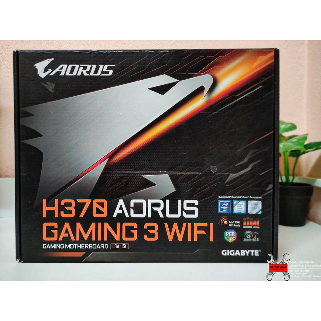 1151 GIGABYTE H370 AORUS GAMING 3 WIFI