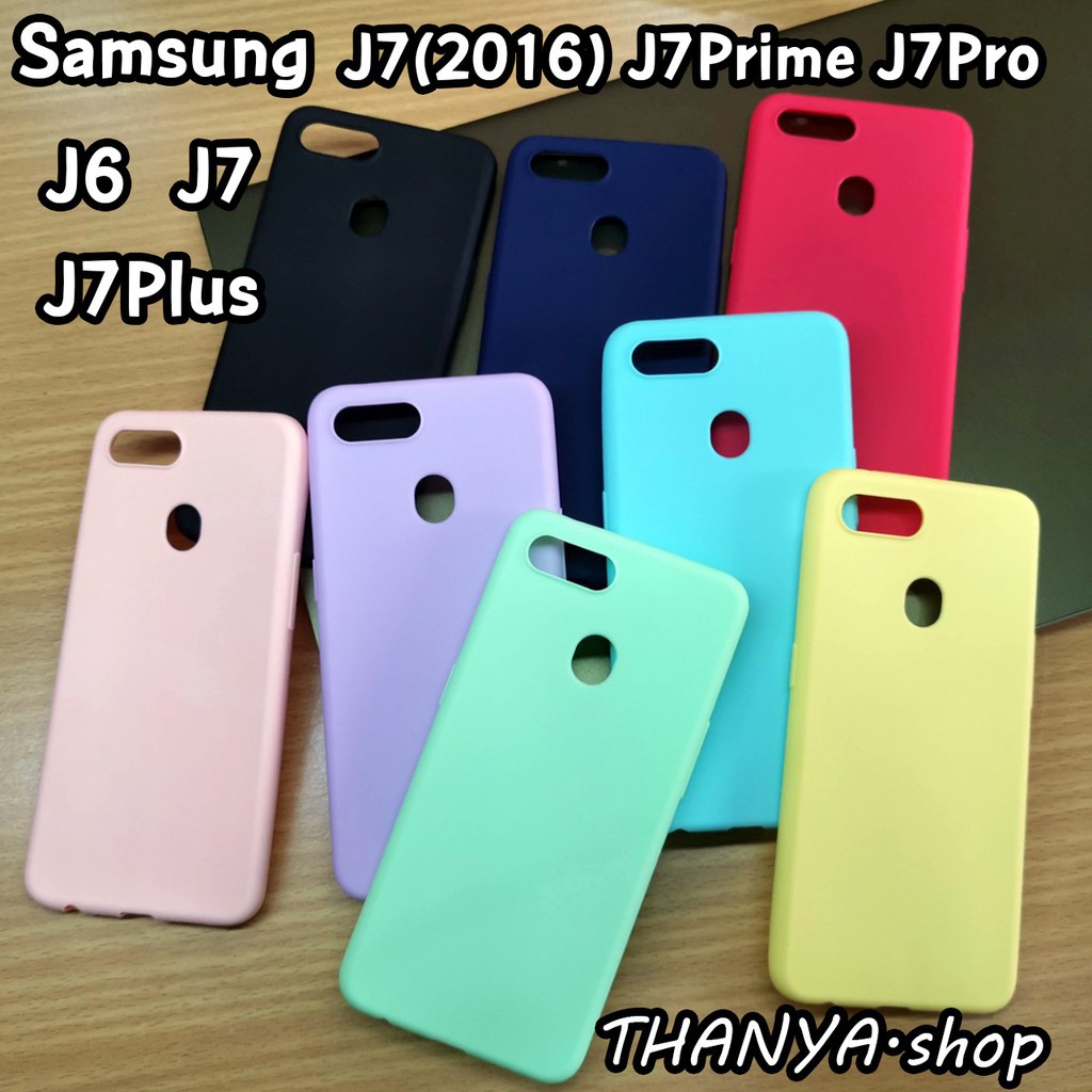เคสและซองมือถือเคสซิลิโคน สีพาสเทล ราคาถูก Samsung J7|J7core|J7(2016)|J7Prime|J7Pro|J7Plus|i5|i5s|se