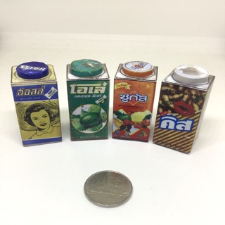 ของจิ๋ว - แบบจำลองปี๊ปลูกอม(1ชุด=4แบบ)