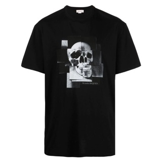 เสื้อยืด ALEXANDER MCQUEEN [NEW] Unisex ของใหม่ มาแรง [Limited Edition]