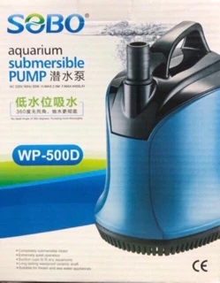 ปั้มไดโว่ ปั๊มน้ำ ปั้มสูบน้ำ SOBO WP 100D / 200D / 300D / 500D / 700D