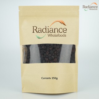 Black Currants, Dried 250g, Radiance Wholefoods