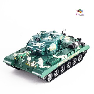 ProudNada Toys ของเล่นเด็ก รถถัง ฝาครอบ TANK MILITARY JUSTICE ASSAULT NO.M26