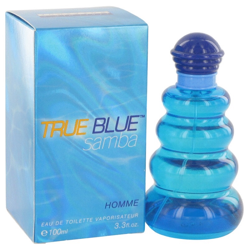 Samba True Blue for Men Eau de Toilette น้ำหอมแซมบ้า ทรู บลู ฟอร์ เม็น กลิ่นหอมสดชื่น เพิ่มเสน่ห์ ชวนหลงใหล