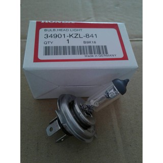 หลอดไฟหน้าศูนย์แท้ 100% สำหรับรถมอเตอร์ไซด์ Honda รุ่น Scoop-i  (ปี 2013 ), MSX 125 (12V 35W) /34901-KZL-841