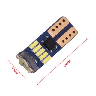 1หลอด T10 4014 15SMD สำหรับไฟหรี่ ไฟเพดาน ไฟส่องป้าย