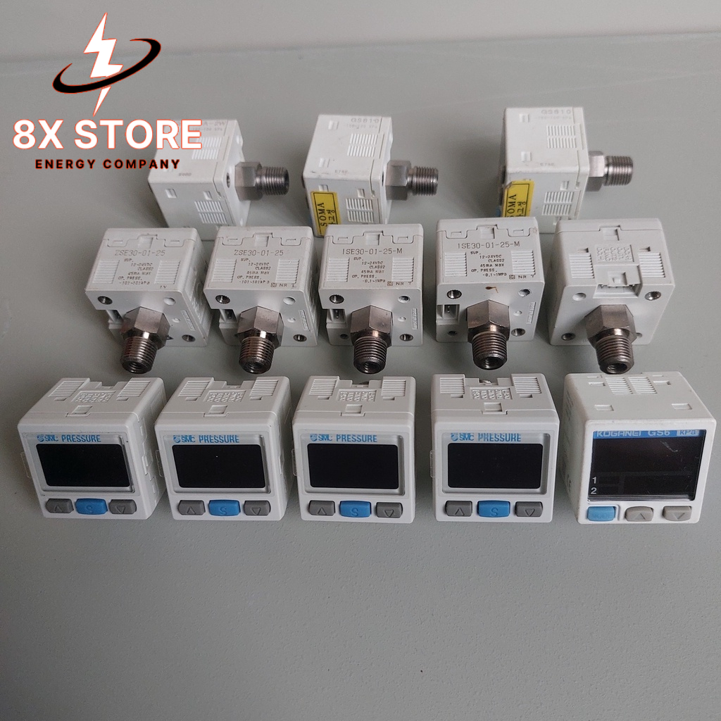 SMC ZSE/ISE series เซ็นเซอร์แรงดันสูญญากาศ ZSE30A-ISE30-ZSE30