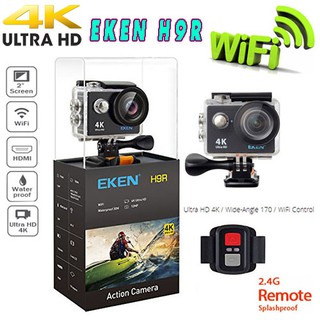 กล้องแอคชั่นแคม EKEN H9R Action Camera 4K (ของแท้) มีรีโมท EKEN H9R Remote 2.4G