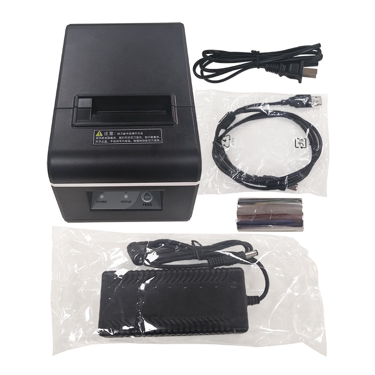 [โฉมใหม่]Xprinter XP-Q90EC เครื่องพิมพ์บลูทูธสลิป-ใบเสร็จไร้สาย ขนาด 58 มม. ตัดกระดาษอัตโนมัติ เชื่อมผ่าน USB+Bluetooth