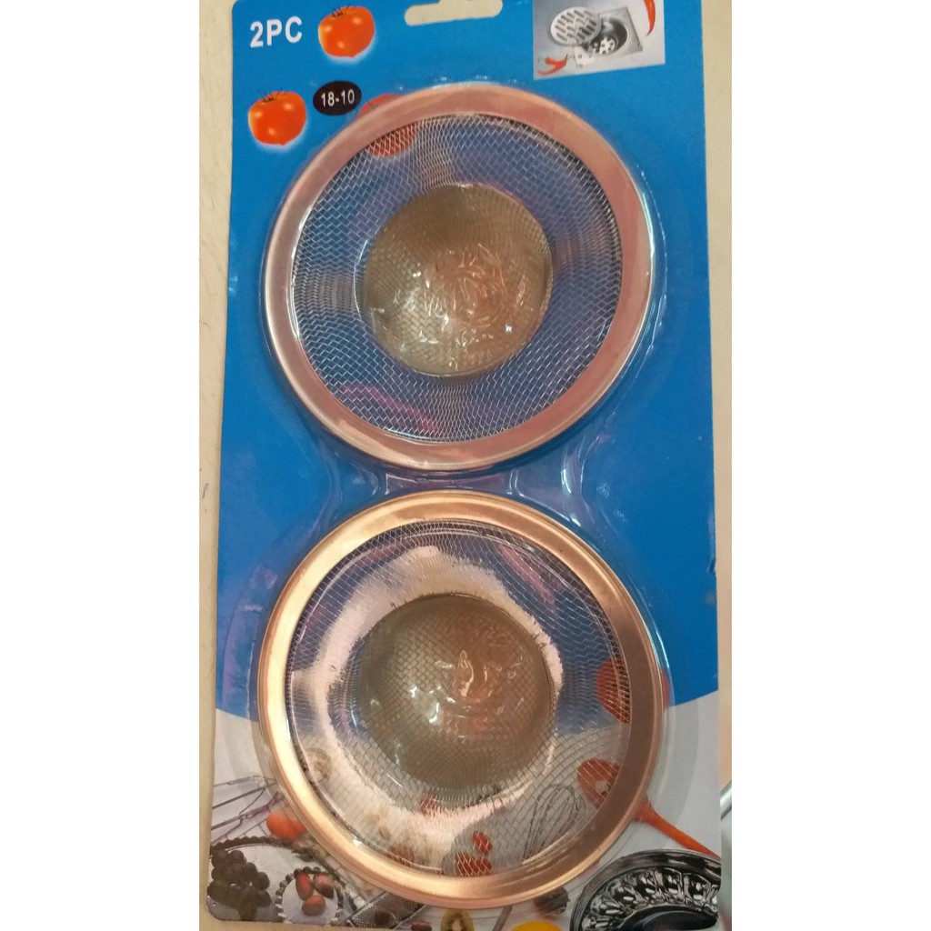 (ถูกที่สุด พร้อมส่ง) ที่กรองเศษอาหาร ที่รองซิงค์ ซิงค์ล้างจาน ไซส์มาตรฐาน ขนาด 11.1 ซม มี 2 ชิ้น/ชุด