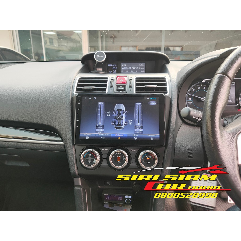 จอAndroid Subaru Forester SJ 2017 จอแอนดรอย9นิ้ว เครื่องเสียงติดรถยนต์ จอAndroidตรงรุ่นสำหรับSubaru 