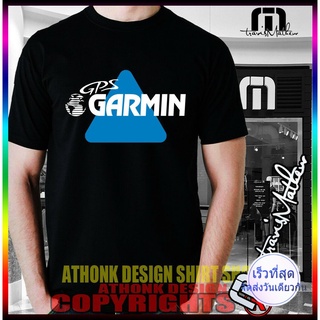 garmin gps garmin เสื้อยืดผ้าฝ้าย 100%