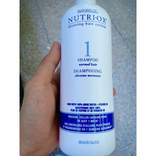 nutri-ox Shampoo for normal Hair 600 ml.