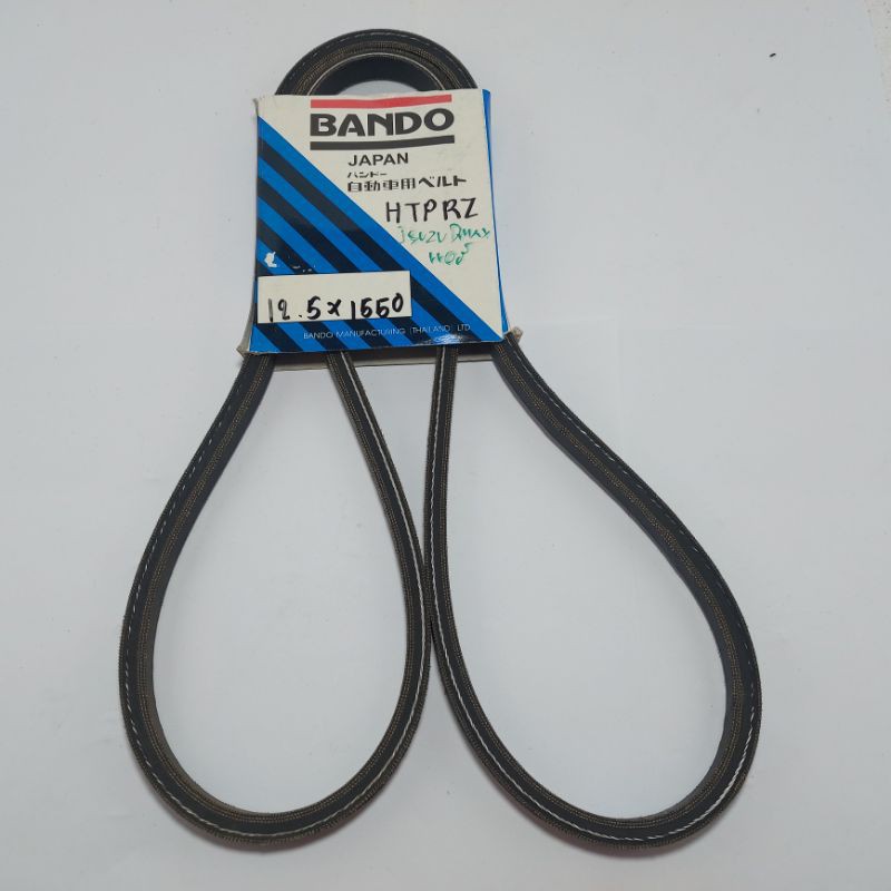 สายพานแอร์ A/C,เพาเวอร์P/S Isuzu TFR Turbo2.8,Dmax 3.0 Bando 12.5×1550 สายพาน สายพานพาวเวอร์ APSHOP2