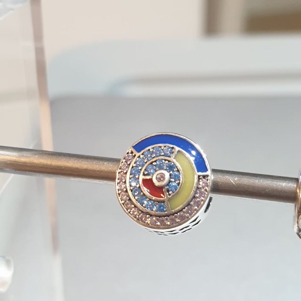 VANAN 925 Magical Circle With Multi color CZ