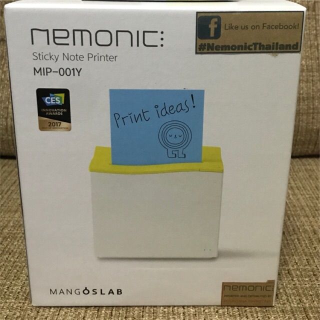 [พร้อมส่ง] เครื่องพิมพ์พกพา Nemonic Sticky Note