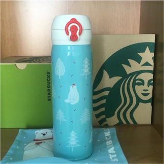 Starbucks กระบอกน้ำ Thermos Polar Bears 16 oz.