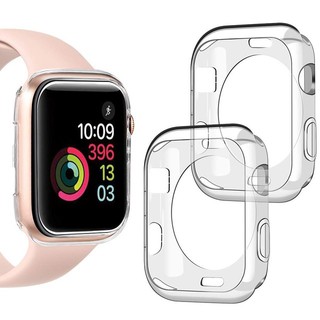 เคส สำหรับ Apple Watch Case ขนาด 41มม 45มม 38 มม. 40 มม. 42 มม. 44 มม. ซิลิโคนอ่อนนุ่มหุ้มใสสำหรับ iWatch Series 8 7 6 se 5/4/3/2/1 เคส apple watch series 8