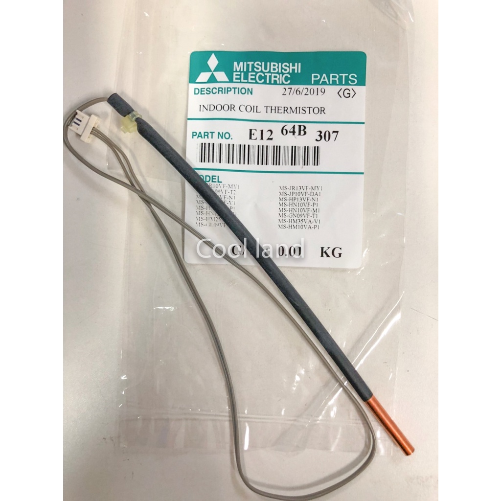 Mitsubishi Electric สายเซ็นเซอร์มิตซู รุ่น MS-GN09VF-T2  / MS-JP10VF-DA1 / MS-HP10VF-N1 / MS-HP13VF-N1 พาท E22 64B 307 ราคา ถูกที่สุด ดีลบีเคเค แกลเลอรีภาพที่ 3