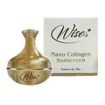 ครีมกันแดดไวท์ นาโน คอลลาเจน Wises Nano collagen SPF50 PA+++