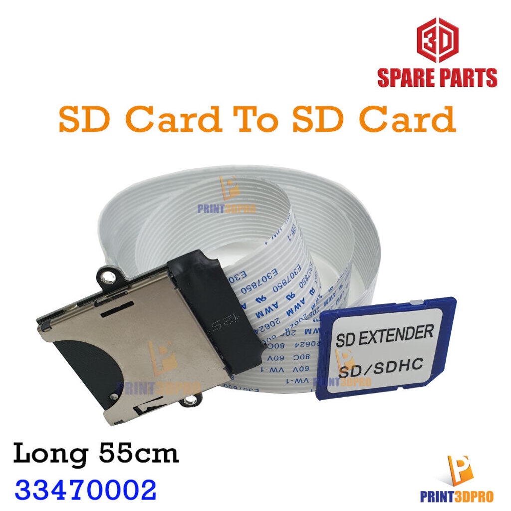 3D Accesseries SD Card Extension Cable Connection SD Card To SD Card ...