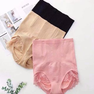 👙กกน. เก็บพุงระบายลูกไม้UL-7701🛍