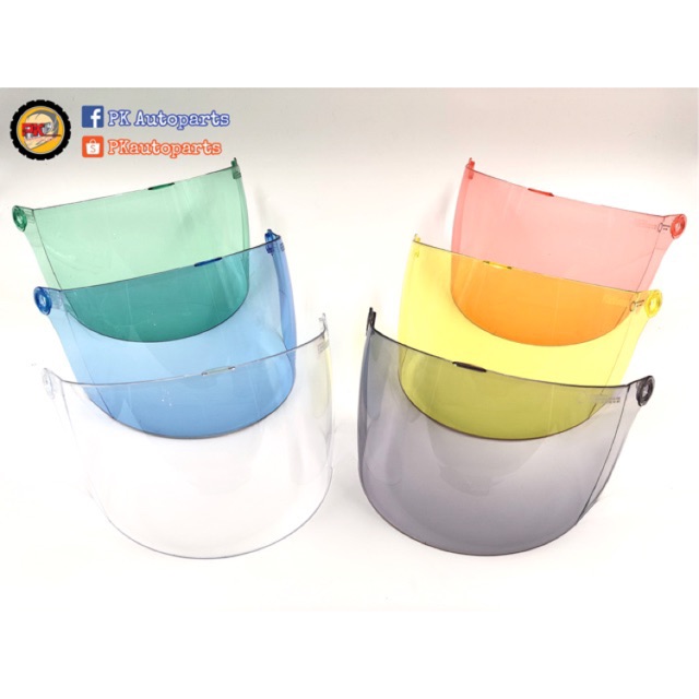 กระจกหมวกครึ่งใบ INDEX Lady