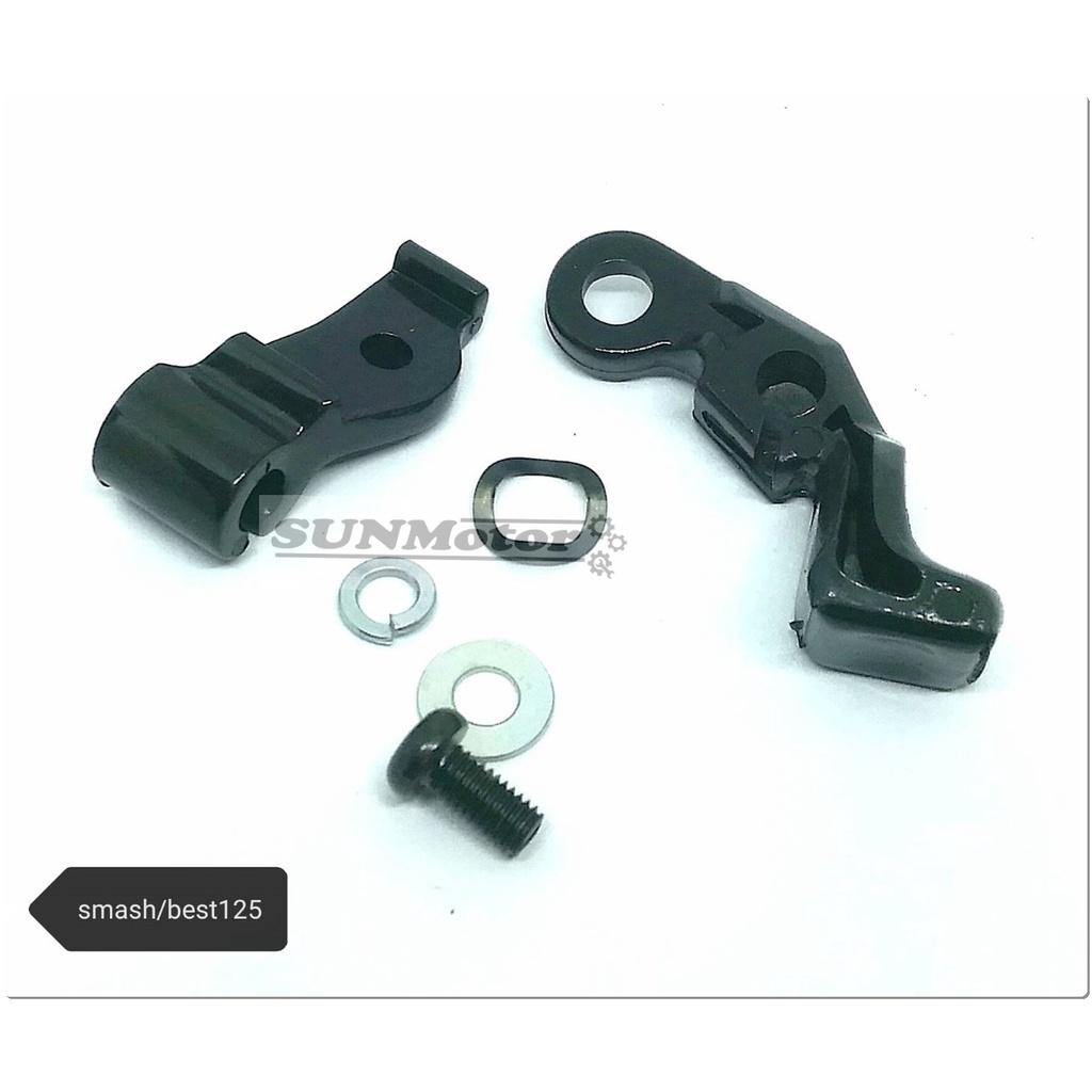 มือโช๊คพร้อมขายึดครบชุด SUZUKI SMASH / BEST125 HM เกรดเอ