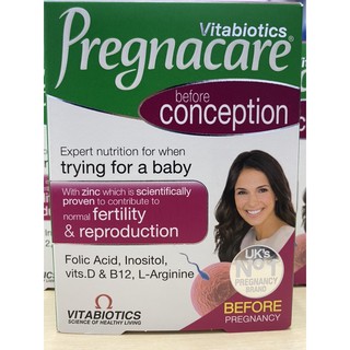 Pregnacare Conception for her วิตามินรวมสำหรับผู้หญิงบำรุงร่างกายเพื่อเตรียมมีบุตร