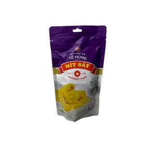 ขนุนอบกรอบ ​Jackfruit Chips 脆皮菠萝蜜 TE HUNG สินค้านำเข้าจากเวียดนาม 100g แพคเล็ก แถบสีม่วง-ขาว 1แพค/บรรจุปริมาณ 100g  ราคาพิเศษ สินค้าพร้อมส่ง