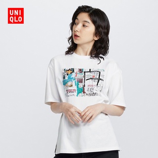 เสื้อยืดแขนสั้น พิมพ์ลายน่ารัก สําหรับผู้หญิง (UT)426355 Uniqlo UNIQLO