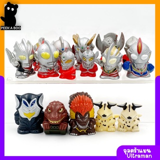 สวมนิ้วอุลตร้าแมน Ultraman Set3 โมเดล ของเล่นมือสองญี่ปุ่น