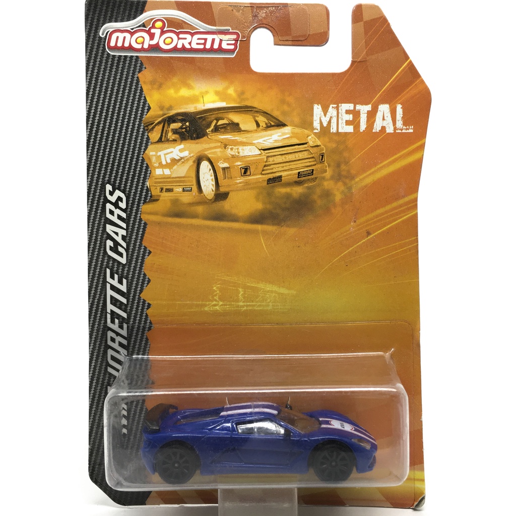 Majorette Akylone Concept 006 - Brown Seat - Blue Color /Wheels 5UB /scale 1/68 (3 inches) Long Pack