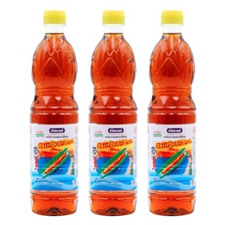 Hoilord น้ำปลาแท้ ตราหอยหลอด รสกลมกล่อม PET 700 มล. แพ็ค 3 ขวด