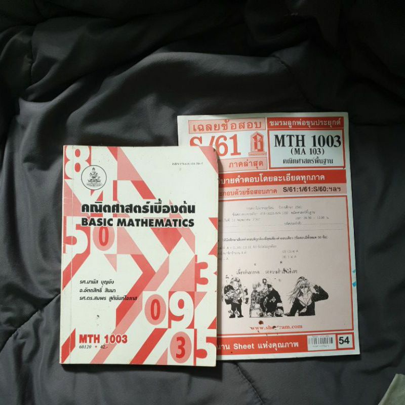 mth1003 หนังสือเรียนราม