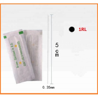 อุปกรณ์ความงามคิ้ว ขอบตา ปาก รุ่น RL(หัวกลม)เบอร์ 1, 3, 5RL รุ่น RF(หัวแบน)เบอร์ 3, 5, 7RF สินค้าตามภาพ