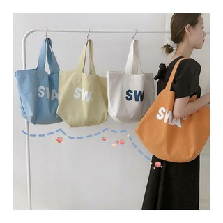 ทักแชทก่อนสั่ง 🕙 กระเป๋าผ้า SWA tote bag