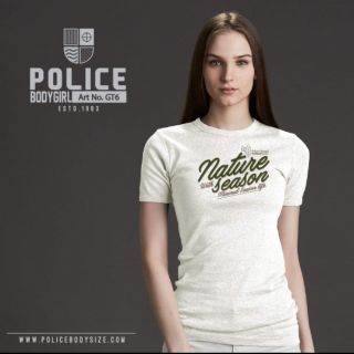 พร้อมส่ง ลดล้างสต๊อก  Police brand เสื้อเข้ารูป