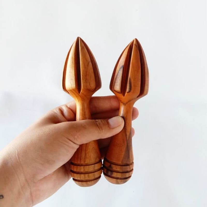 LEMON SQUEEZER - เครื่องคั้นส้มไม้ / ที่บีบมะนาว / ORANGE SQUEEZER / LEMON SQUEEZER WOODEN SPOON