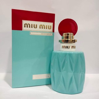 【ของแท้ 💯% 】⚡️ส่งฟรี 🚚 น้ำหอม MIU MIU EDP 100 ml. *กล่องขาย*