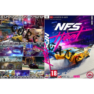 need for speed heat (PC GAME)  แผ่นเกมส์+แฟลชไดร์ฟ เกมส์คอมพิวเตอร์  PC โน๊ตบุ๊ค