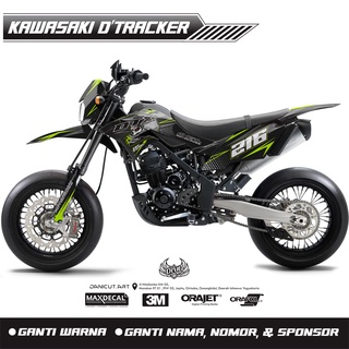 สติกเกอร์รูปลอก ลาย KAWASAKI DTRACKER {K01}