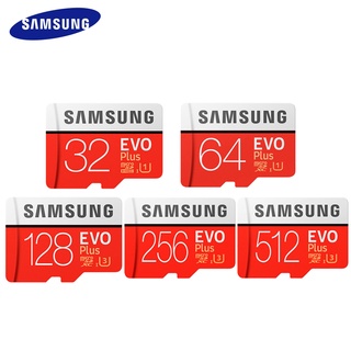 Stock Samsung Evo Plus  Memory Card 32GB /64GB /128GB/256GB SD Card MicroSD Memory Card 100MB/s