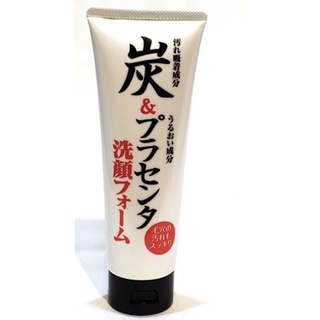 พร้อมส่ง🌈Face Wash 150g "Charcoal placenta face wash foam" Made in Japan